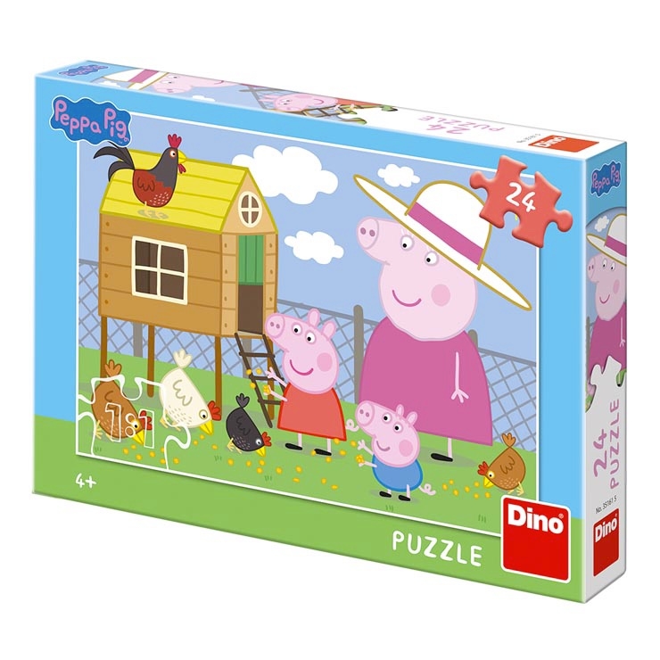 Puzzle Peppa Pig Slepičky 24ks > 11DN351615