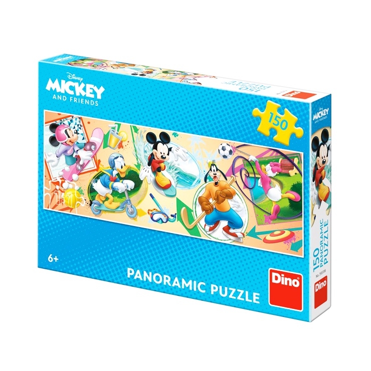 Mickey 150 dílků - panoramatické puzzle > 11DN393318