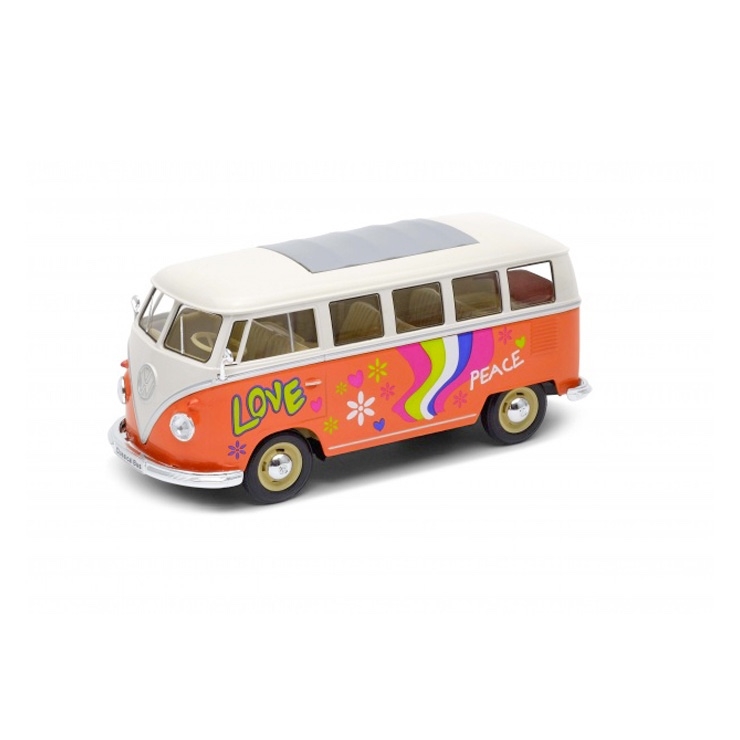 1:24 1963 Volkswagen T1 Bus Peace Love > 15D22095A1-W