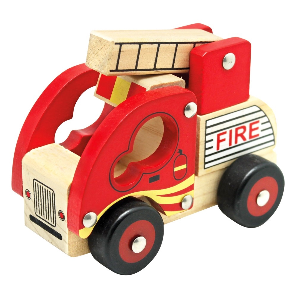 Dřevěné auto hasiči > 17B84080
