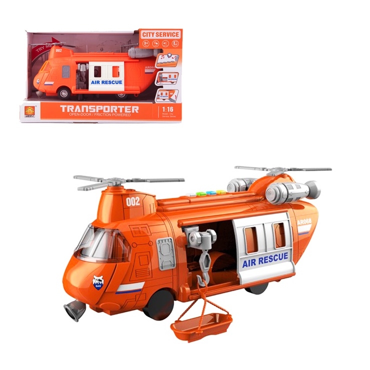 Záchranný vrtulník na setrvačník - světlo, zvuk > 214287