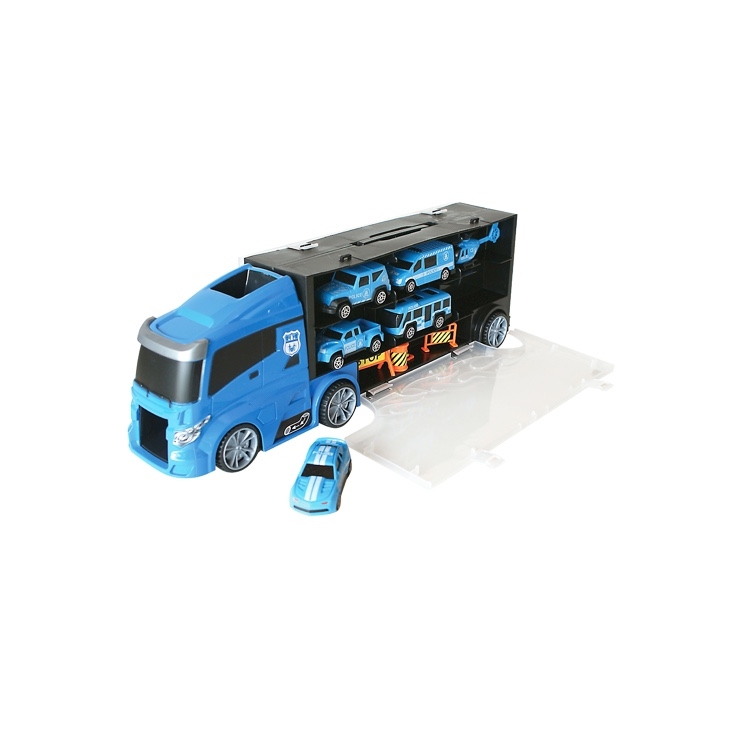 Modrý kamion s autíčky - kufřík > 5D02877