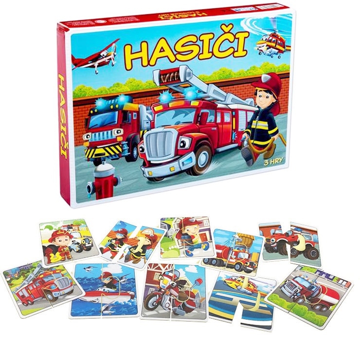 Hra Hasiči - 3 logické hry > 9H0563