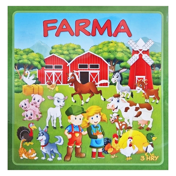Společenská hra Farma 3 hry > 9H3054